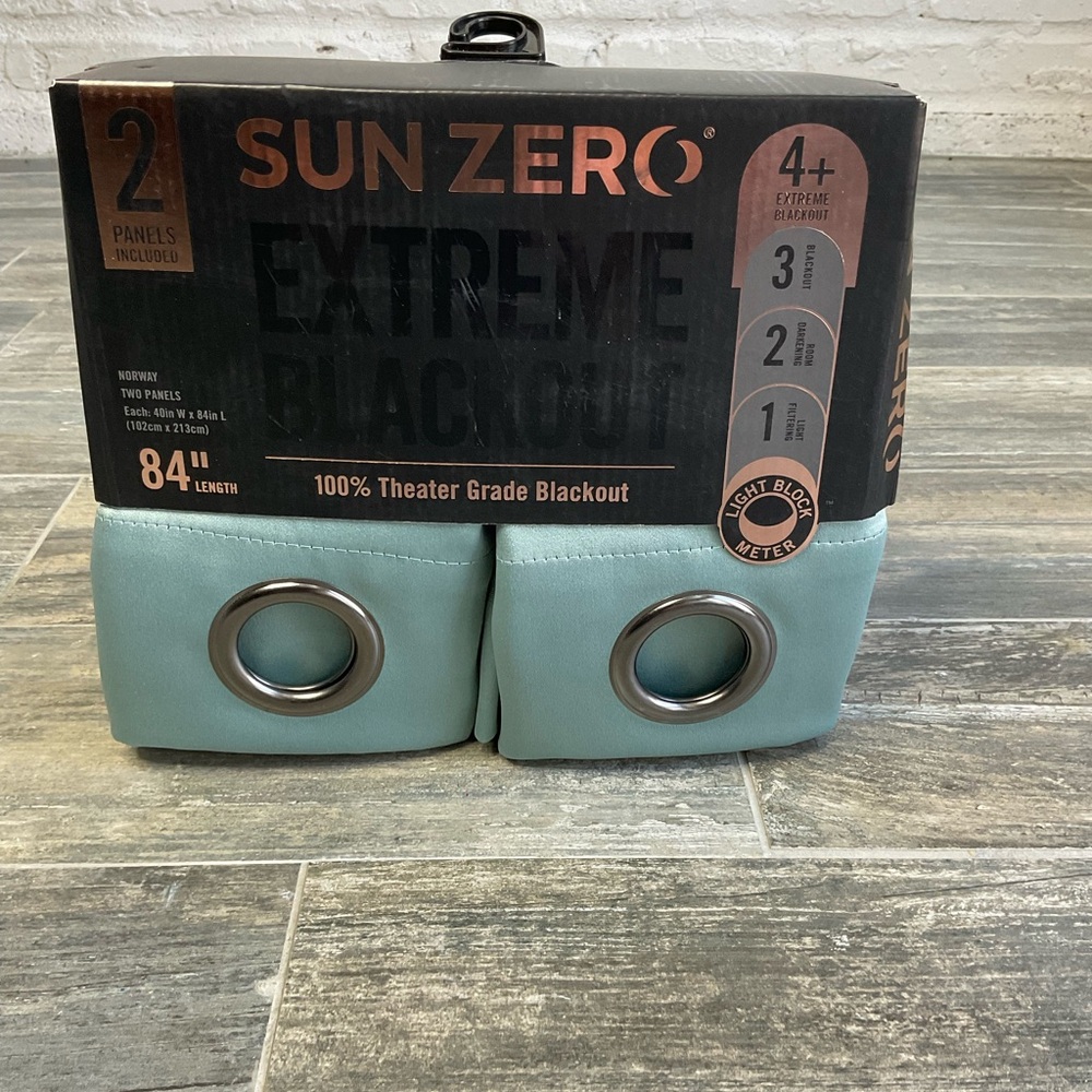 Sun Zero Extreme Blackout Curtains
